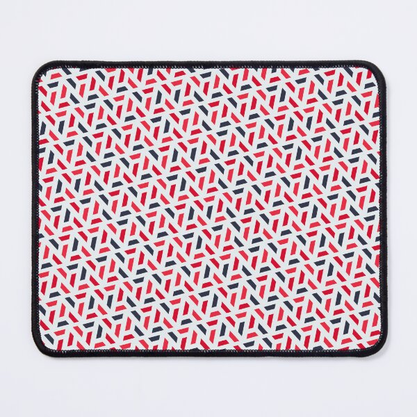 Item preview, Black Red Triangles Seamless Continuous Repeating Pattern Textile  designed and sold by Alchemy-A-La-G.