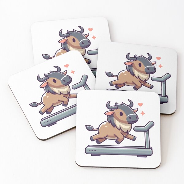 Item preview, Cardio: Cute Gnu designed and sold by LemuellTrends.