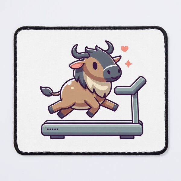 Item preview, Cardio: Cute Gnu designed and sold by LemuellTrends.