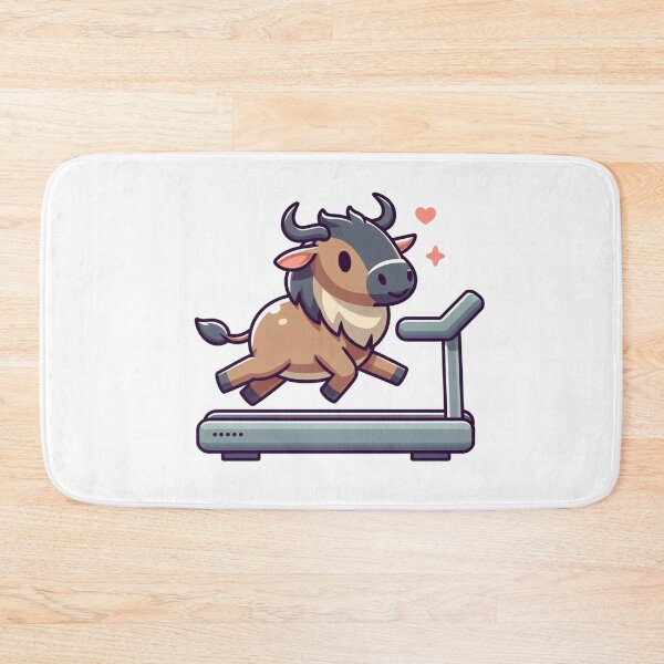 Item preview, Cardio: Cute Gnu designed and sold by LemuellTrends.