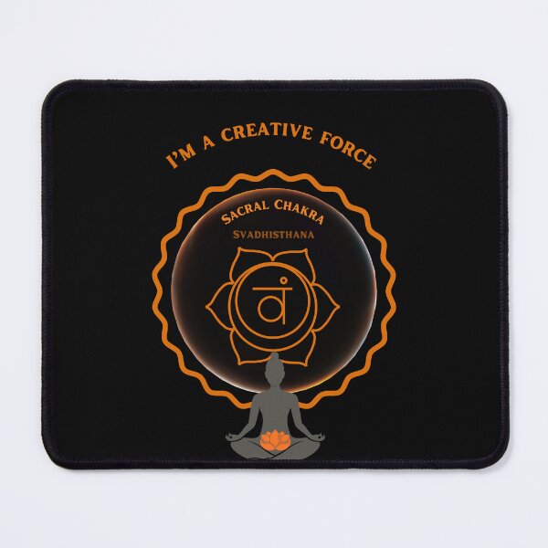 Item preview, Sacral Chakra, Mantra. I'm A Creative Force, Affirmations. designed and sold by Anahata Realm.