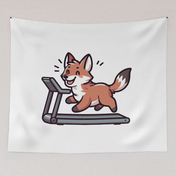 Item preview, Cardio: Cute Fox designed and sold by LemuellTrends.