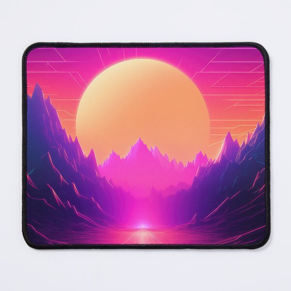 Item preview, Ethereal Tropic Twilight: Neon Horizon Rhapsody designed and sold by Mullet Monkey.