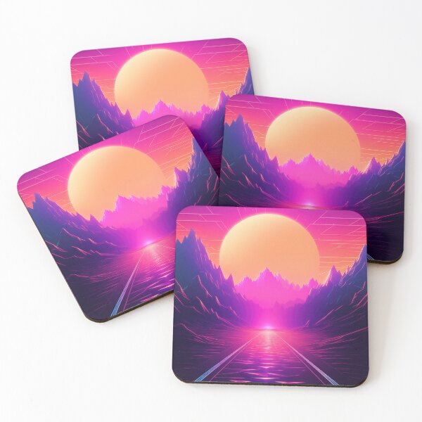 Item preview, Ethereal Tropic Twilight: Neon Horizon Rhapsody designed and sold by Mullet Monkey.