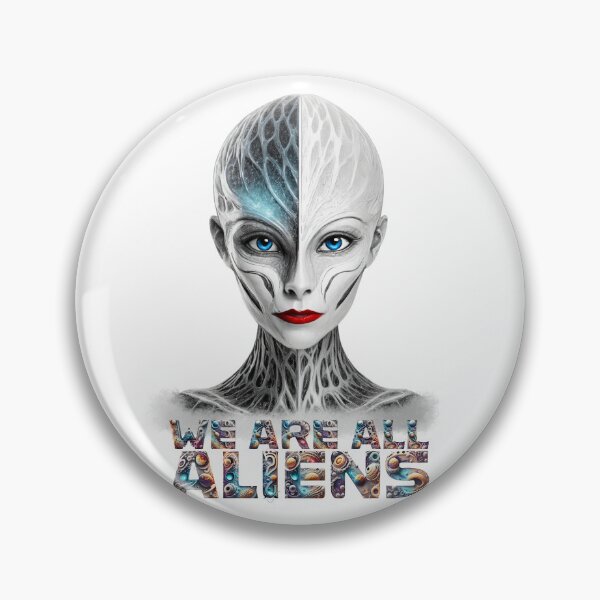 Item preview, Beautiful alien: We Are All Aliens  designed and sold by UFOFashionista.