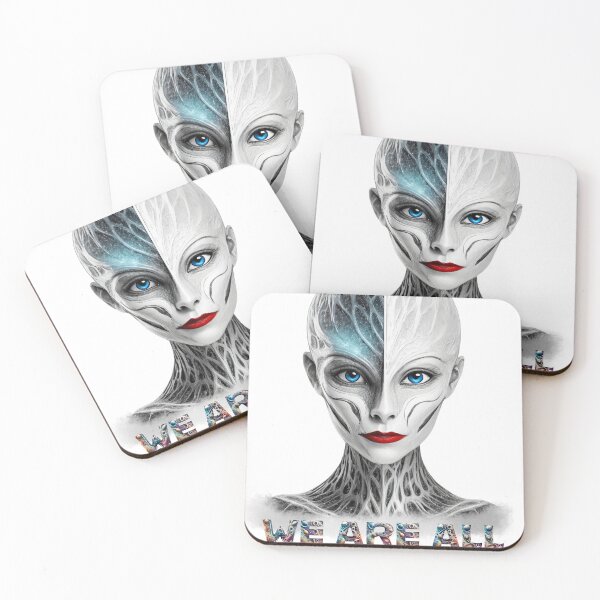 Item preview, Beautiful alien: We Are All Aliens  designed and sold by UFOFashionista.