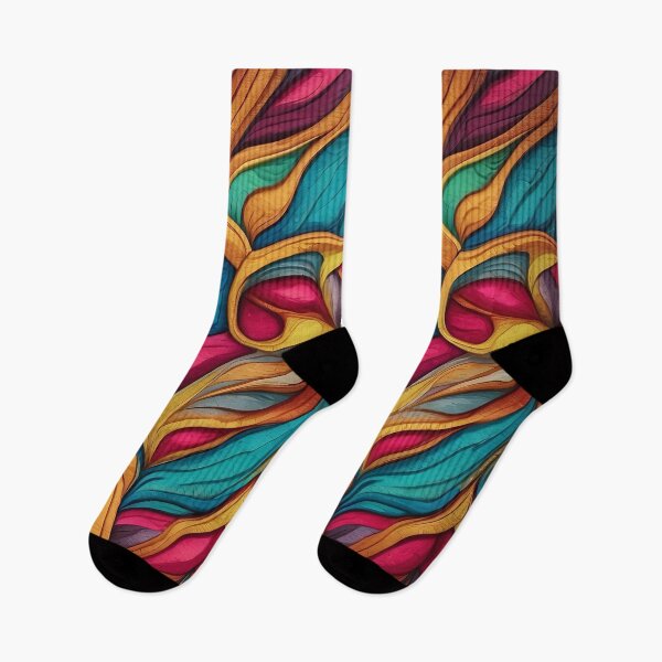 Item preview, A colorful art with swirls designed and sold by johndesign88.