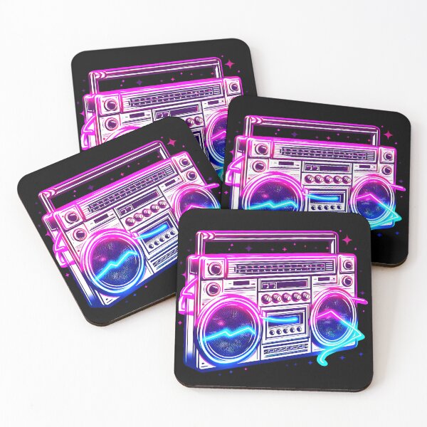 Item preview, Neon Boombox designed and sold by DianaSadGirl.
