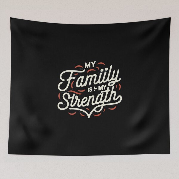 Item preview, My family is my strength designed and sold by MG-MagicGallery.