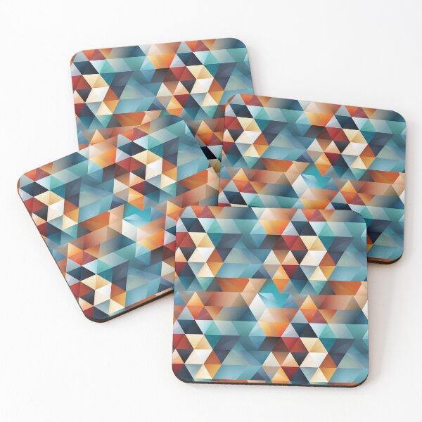 Item preview, Triangle Mosaic seamless pattern designed and sold by Dasvilo.