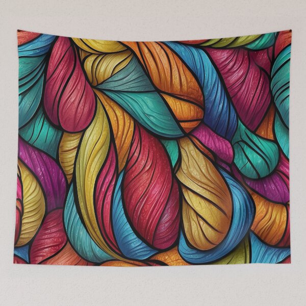 Item preview, A colorful swirly pattern designed and sold by johndesign88.