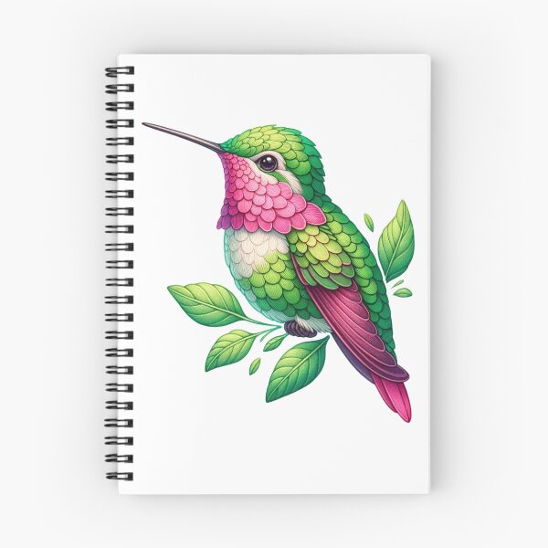 Item preview, Anna's Hummingbird Illustration designed and sold by digital-savant.