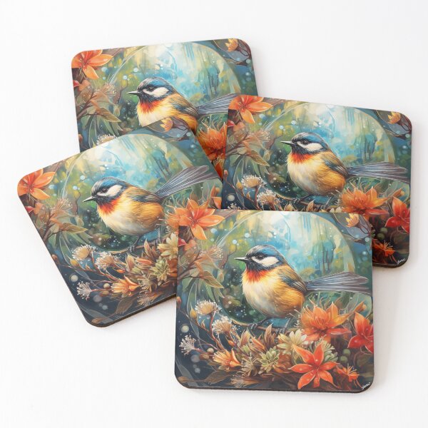Item preview, Fantail NZ 2 designed and sold by 7Bluedragon (Jane art collection).