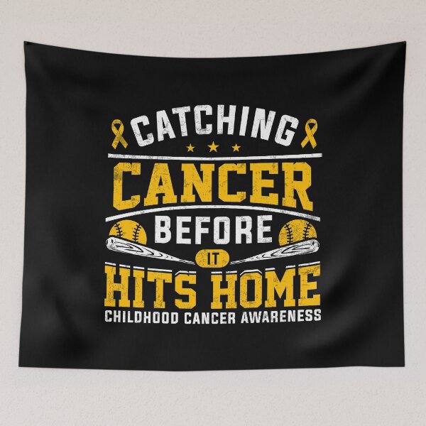 Item preview, Catching Cancer Before It Hits Home - Childhood Awareness designed and sold by MobyStickers.