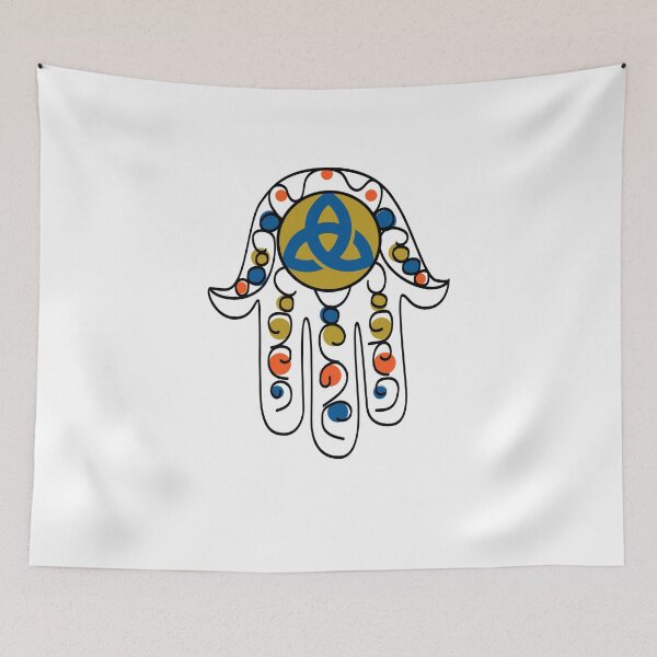 Item preview, Celtic Knot Hamsa Hand designed and sold by hamsasoul.