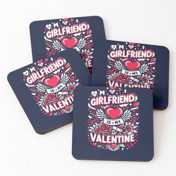 Item preview, My girlfreind is my valentine Valentine's day designed and sold by Akechakchi.