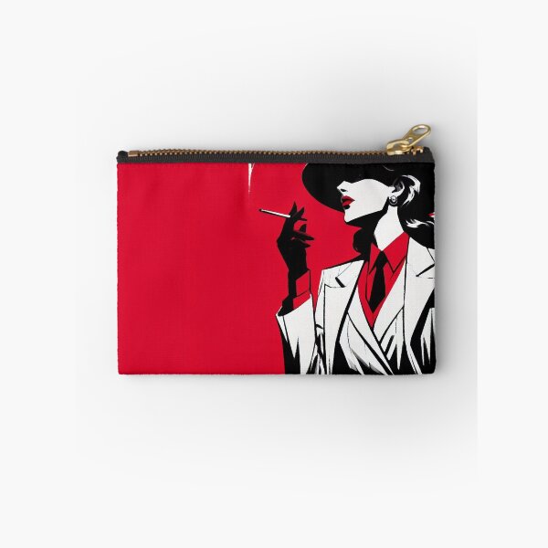 Item preview, Noir Crime Woman in a White Suit designed and sold by RESToRAPTOR.