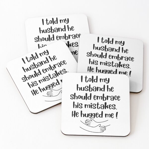 Item preview, when my husband huged me designed and sold by Thespacerocket.