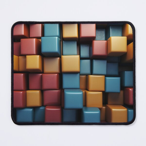 Item preview, A group of colorful cubes designed and sold by johndesign88.