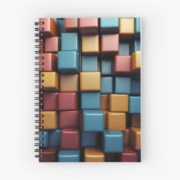 Item preview, A group of colorful cubes designed and sold by johndesign88.