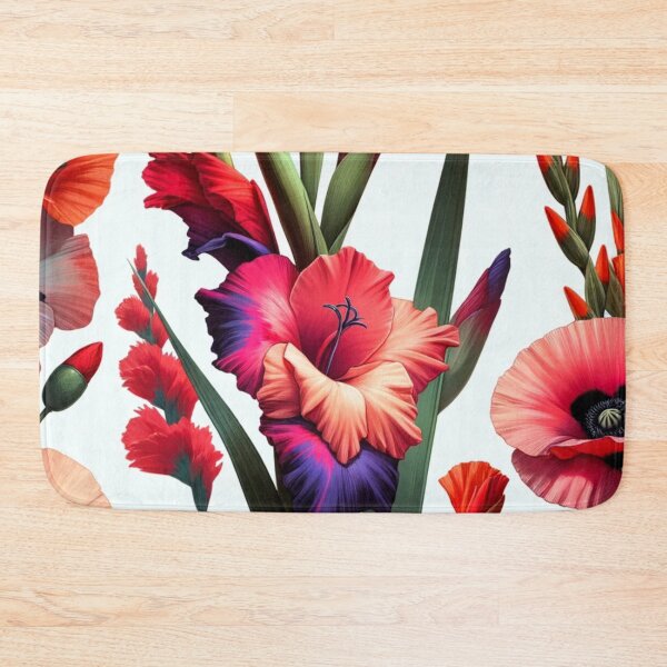 Item preview, Summer Splendor Gladiolus & Poppy Harmony designed and sold by NAFDesigns.