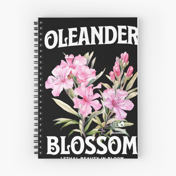 Item preview, Oleander blossom, Oleander, flowers, floral art, watercolor illustration of nerium oleander, poisonous plant, wild oleander designed and sold by Dahlann.