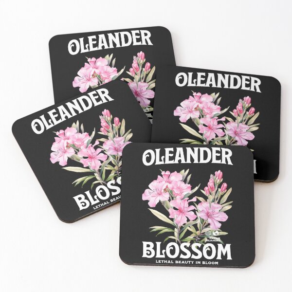 Item preview, Oleander blossom, Oleander, flowers, floral art, watercolor illustration of nerium oleander, poisonous plant, wild oleander designed and sold by Dahlann.