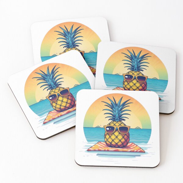 Item preview, Pineapple Paradise: Unleash Joy with Our Unique and Happy Design T-Shirt designed and sold by SSulatul101.