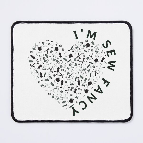 Item preview, Cute Sewing Kit In Heart Shape Sewer Sewing Craft Lover Gift - I'm Sew Fancy designed and sold by Wiss2Arts.