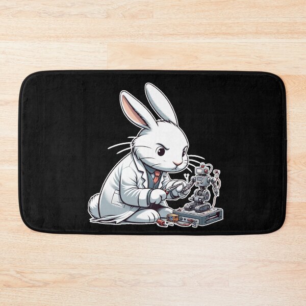 Item preview, Rabbit Engineer Creating a Robot designed and sold by lAnJefurtifeu.
