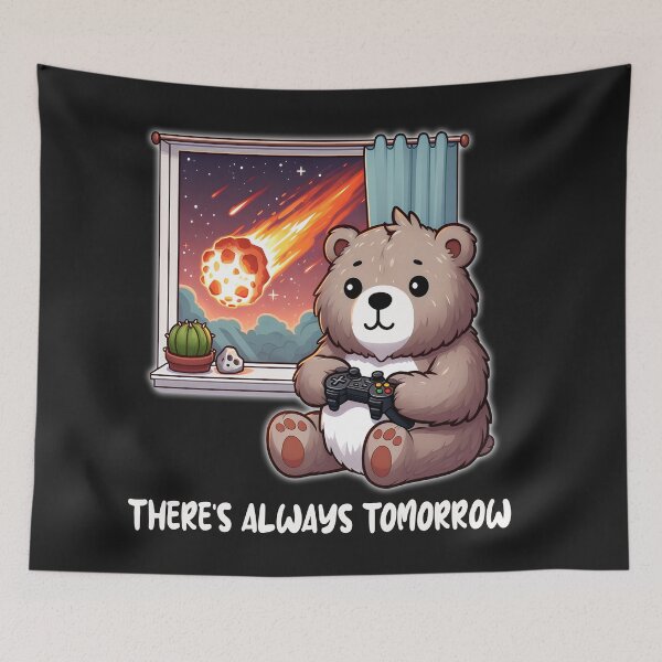 Item preview, Cute Bear There's Always Tomorrow designed and sold by TeddybearClub.