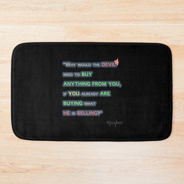 Item preview, "Why would..." Quote 12/13/2023 designed and sold by BJGWRDS.