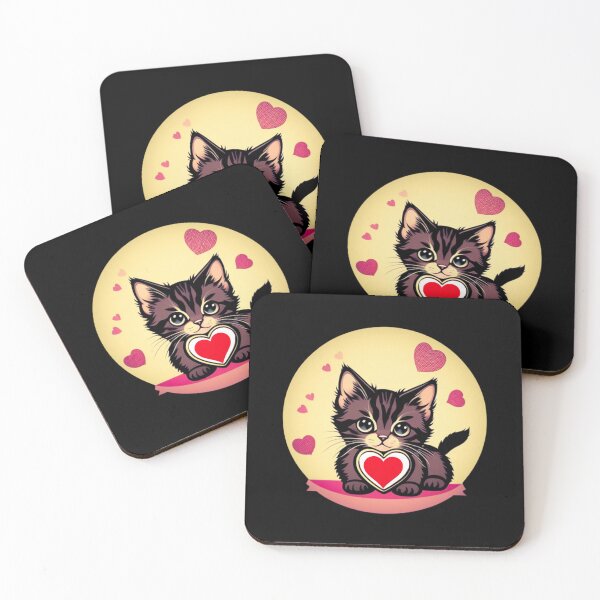 Item preview, Happy Meowentines Day designed and sold by I-TimeCrafted.