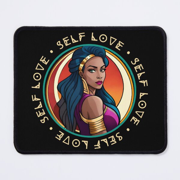 Item preview, Marvelous Self Love Superhero Woman Gypsy Bohemian Green designed and sold by Melan Designs.