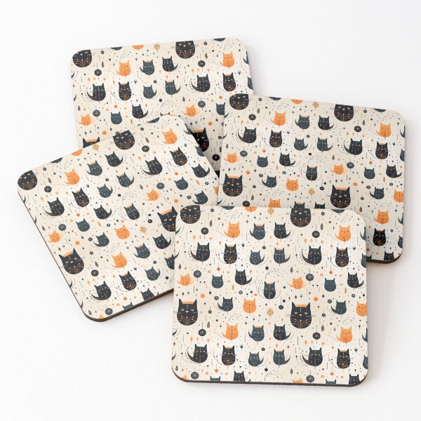 Item preview, Cute Kitten seamless pattern designed and sold by Dasvilo.