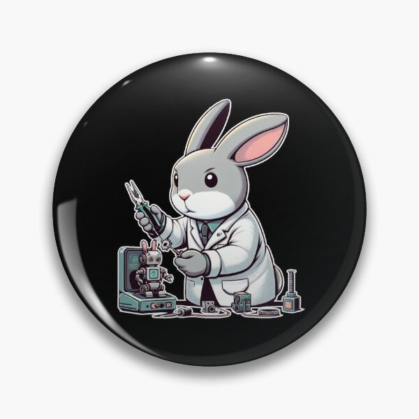 Item preview, Rabbit Engineer Creating a Robot designed and sold by lAnJefurtifeu.