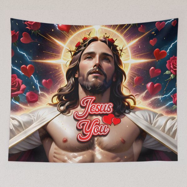 Item preview, Jesus Loves You designed and sold by TheArtOfPat.