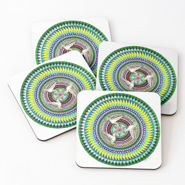 Item preview, Hummingbird Mandala  designed and sold by Mugsykolb.