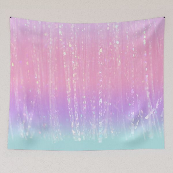 Item preview, Unicorn Tinsel Glam #1 #retro #wall #art designed and sold by Anita's & Bella's Art.
