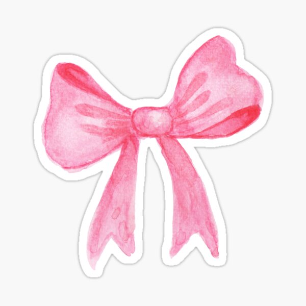 Item preview, Coquette Bow Sticker designed and sold by EnchantAtelier.