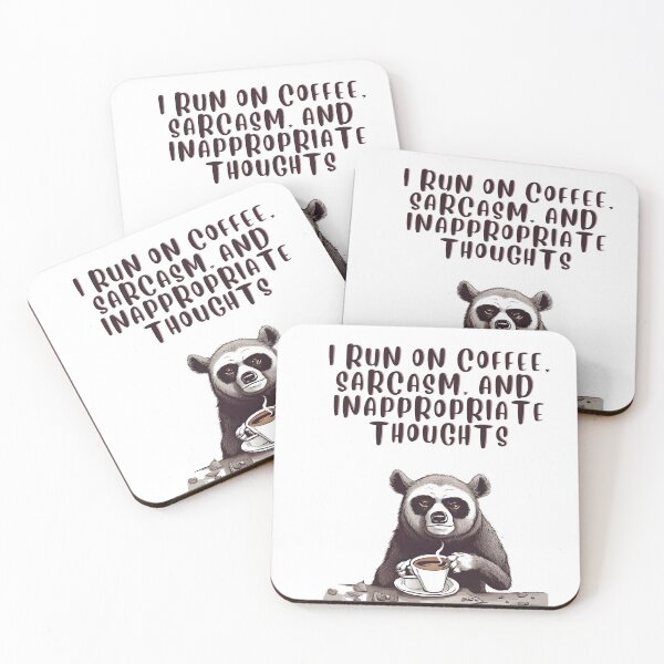 Item preview, Funny Sarcasm and Inappropriate Thoughts Art designed and sold by NDMDesignStudio.