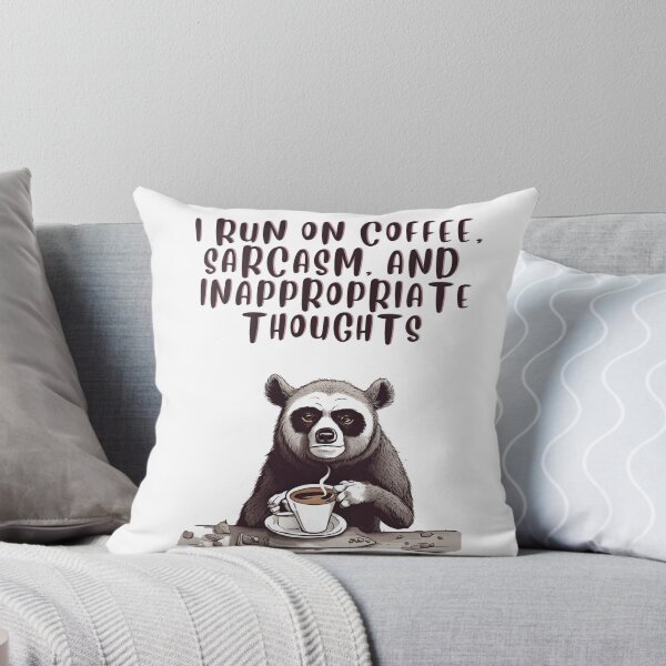Item preview, Funny Sarcasm and Inappropriate Thoughts Art designed and sold by NDMDesignStudio.