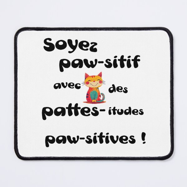 Item preview, be paw-sitive with paw-sitive paw-itudes designed and sold by jean giosi.