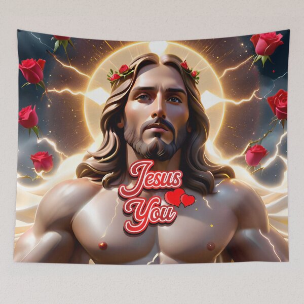 Item preview, Jesus Loves You designed and sold by TheArtOfPat.
