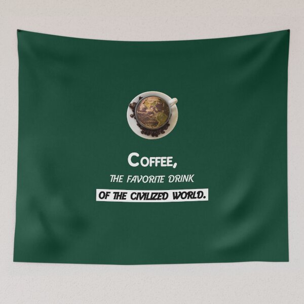 Item preview, Coffee, the favorite drink of the civilized world T-shirt designed and sold by Nazeerr.