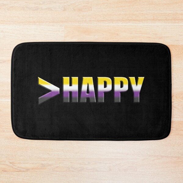 Item preview, Greater than HAPPY, More Than HAPPY Non Binary designed and sold by TheirChoice.
