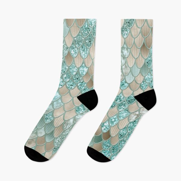Item preview, Gold Mint Mermaid Scales Glam #2 (Photo of Glitter Only - Not Reflective) designed and sold by Anita's & Bella's Art.