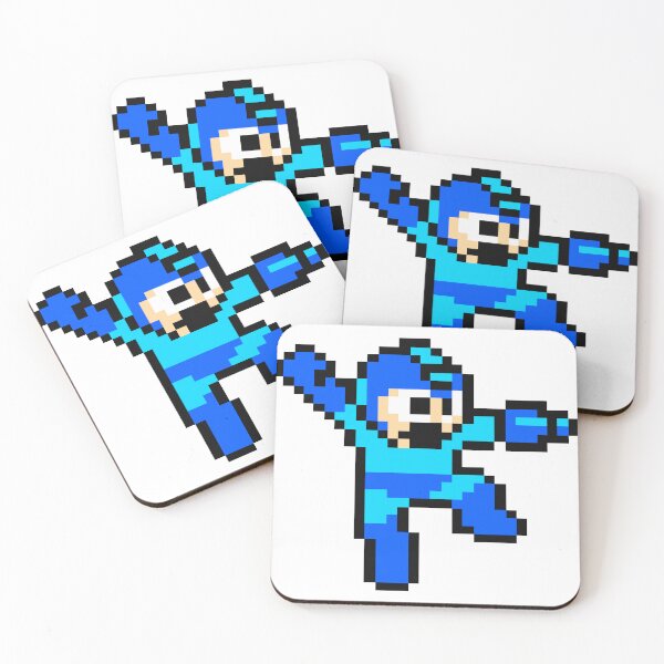 Item preview, Mega Man Sprite (Jump Shot) designed and sold by Now Loading....