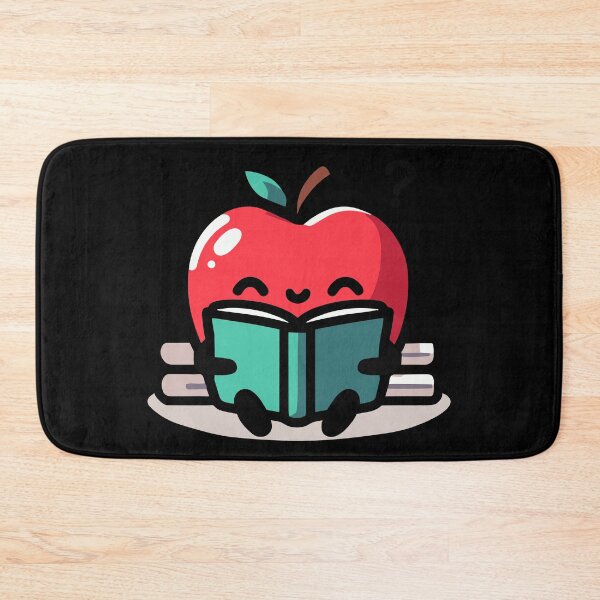 Item preview, Cute Apple Reading designed and sold by BluRockDesigns.