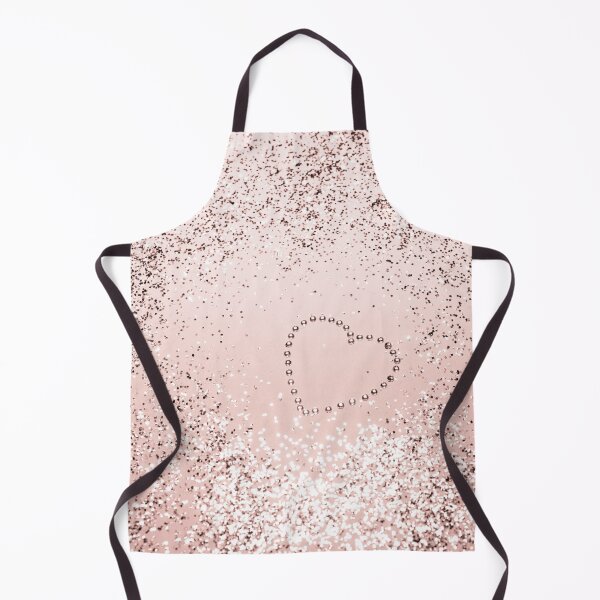 Item preview, ROSE GOLD Glam Heart #5 (Photo of Glitter Only - Not Reflective) designed and sold by Anita's & Bella's Art.
